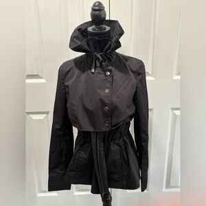ARMANI EXCHANGE Black Utility Jacket for Women SIZE S/P